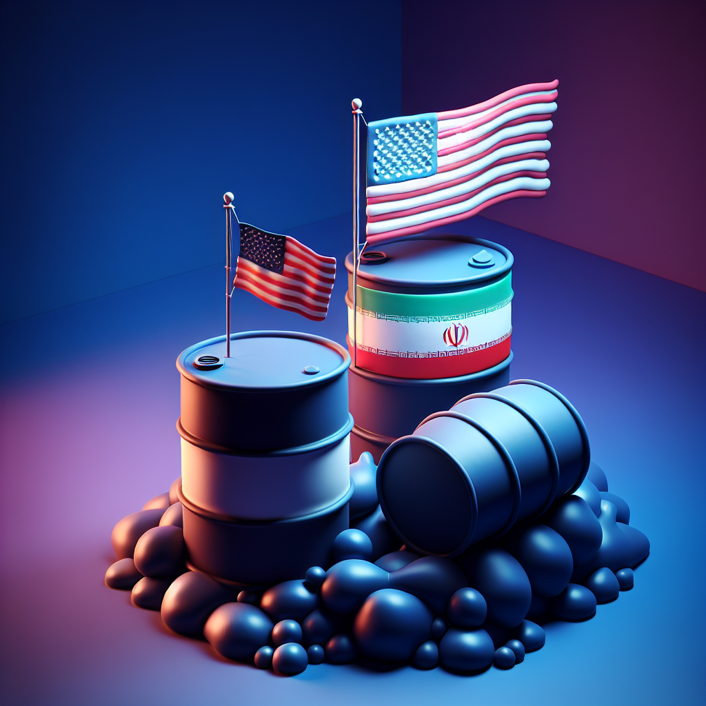 미국 이란산 석유 판매 허용 관련 이미지